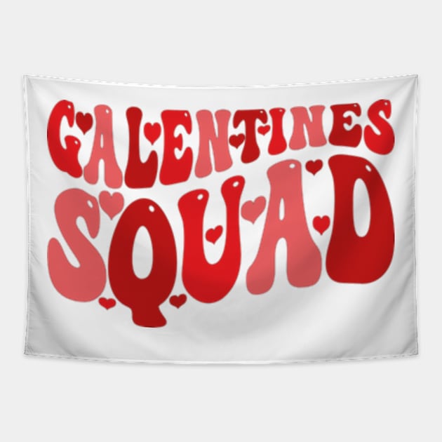 Galentines Squad Tapestry by style flourish