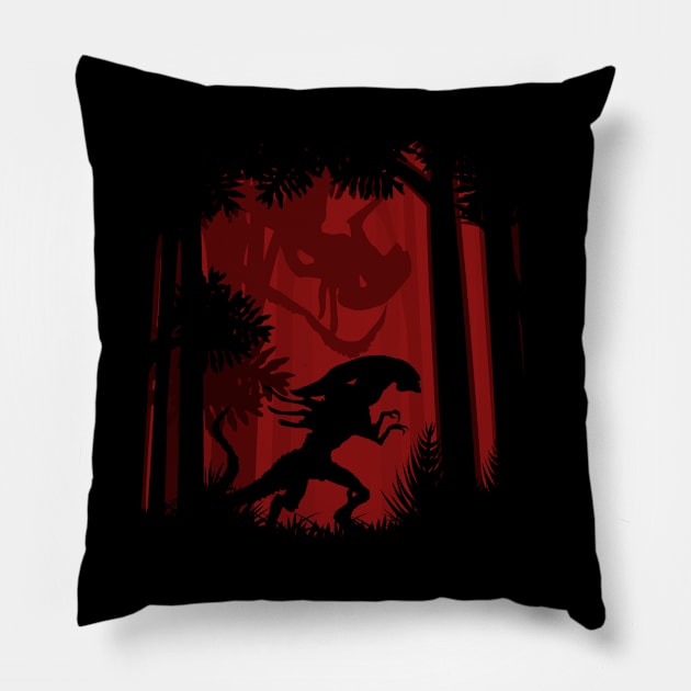 Invaders From The Deep Space Pillow by Original_Wicked