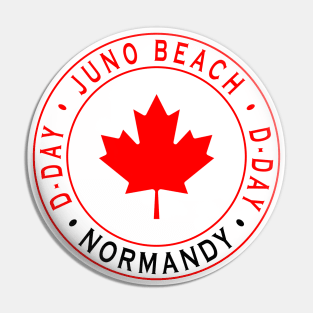 Juno Beach - Normandy D-Day - Canada Pin