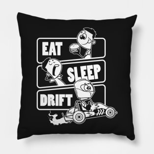 Eat Sleep Drift - Drag Car Gift design Pillow