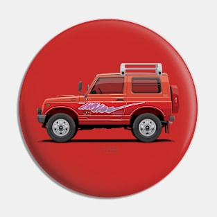 Jimny JA11 SJ410 Red - Side Pin