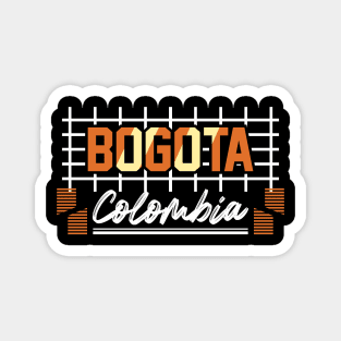 bogota colombia city building Magnet