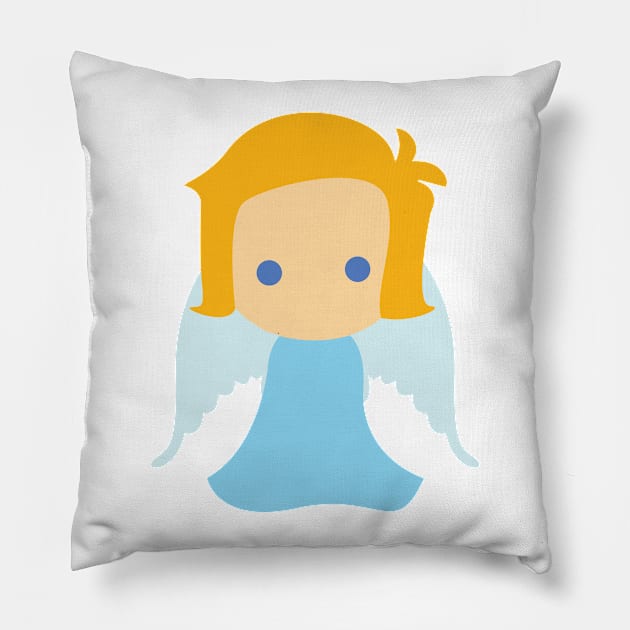 Angel by Lunii Pillow by LuniiTee