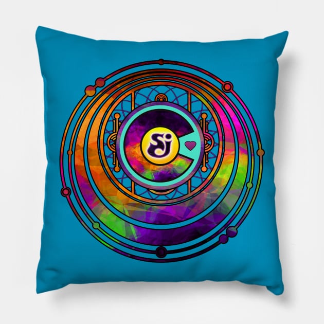 String Cheese Incident Colorado Love Sacred Funkadelic Pillow by Shayna