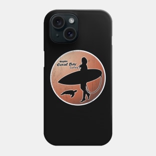 Ningaloo Coral Bay Surfer Phone Case