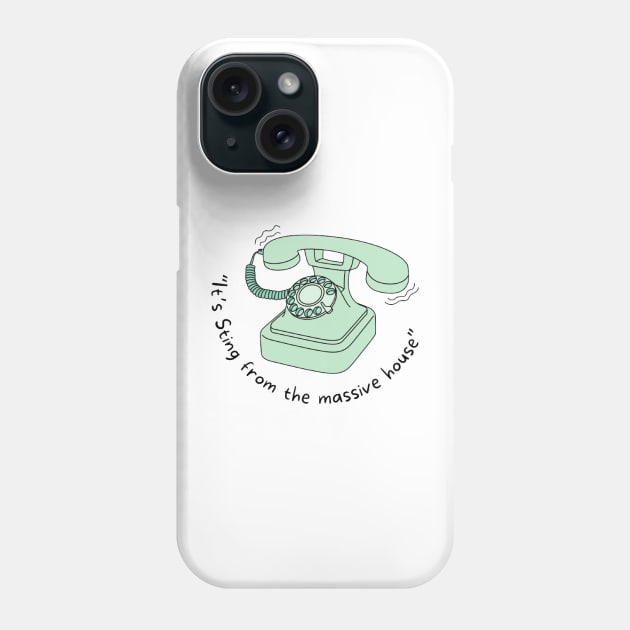 Geordie Heat Sting from the massive house Phone Case by mywanderings