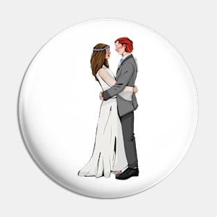 Wayhaught Wedding (Color) Pin