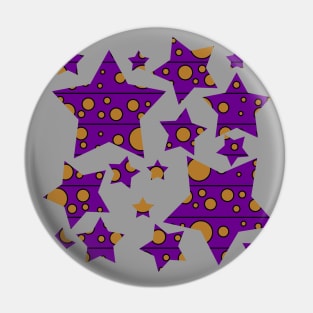 Modern Polka Dots - Grapes Pin