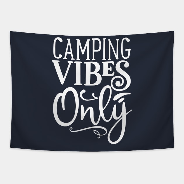 Camping Vibes Tapestry by Usea Studio