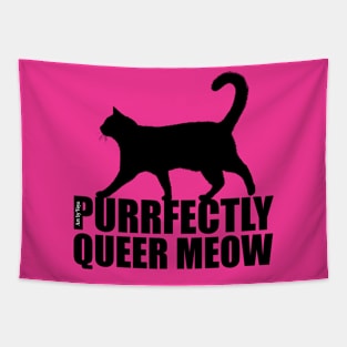 Purrfectly Queer Tapestry