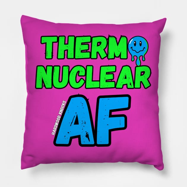 NBA THERMO-NUCLEAR AF Pillow by hardwoodknocks