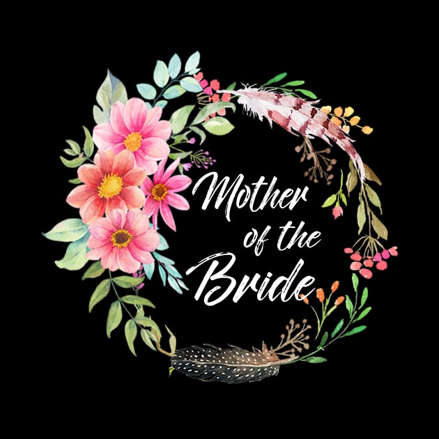 Mother of the Bride Floral Blush Wedding Gift by Fowlerbg