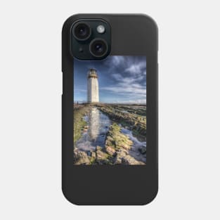 Southerness Lighthouse HDR photo Dumfries and Galloway Phone Case