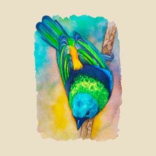 The watercolor bird T-Shirt