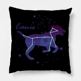 Canis Constellation Pillow