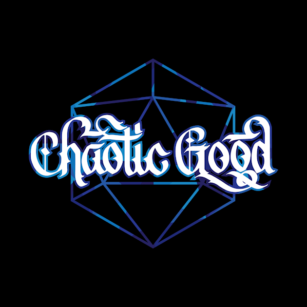 Chaotic Good D20 by polliadesign