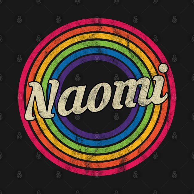 Naomi - Retro Rainbow Faded-Style by MaydenArt