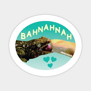 Muriel Loves Bahnahnah (mint color) Magnet