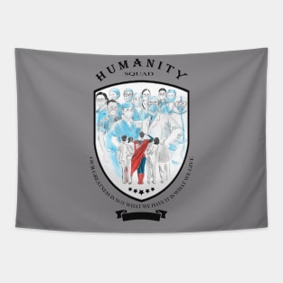 Humanity Squad Tapestry