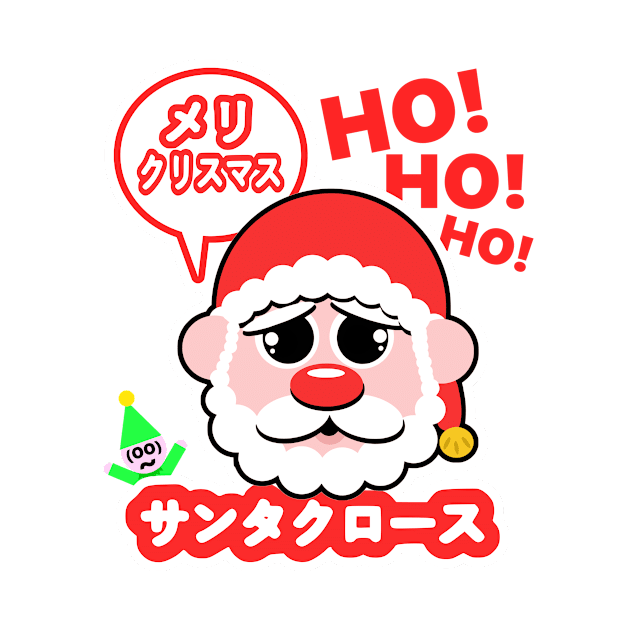 Super Kawaii Santa Claus by flimflamsam