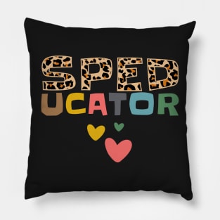 Speducator Special Education Teacher Special Ed Sped Pillow