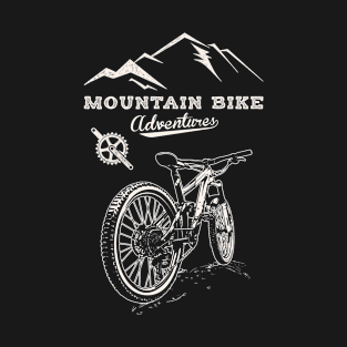 Mountain Bike Adventures Design T-Shirt