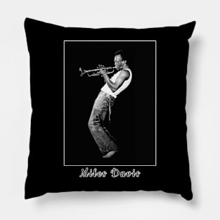 miles davis trumpet Pillow