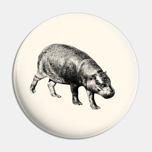 Pygmy hippopotamus Pin