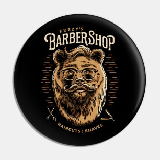 Fuzzy Barbershop Pin