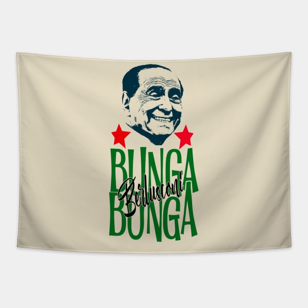 bunga bunga berlusconi Tapestry by ANNATEES