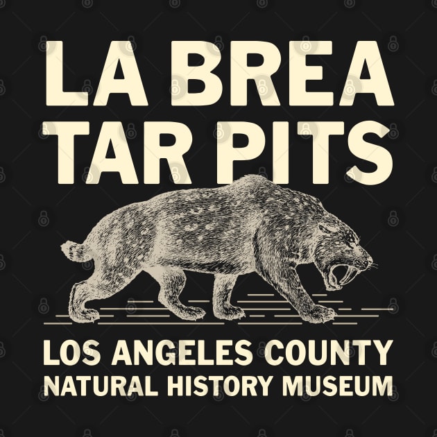 La Brea Tar Pits 2 by Buck Tee by Buck Tee