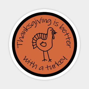 Thanksgiving Better with a Turkey Magnet