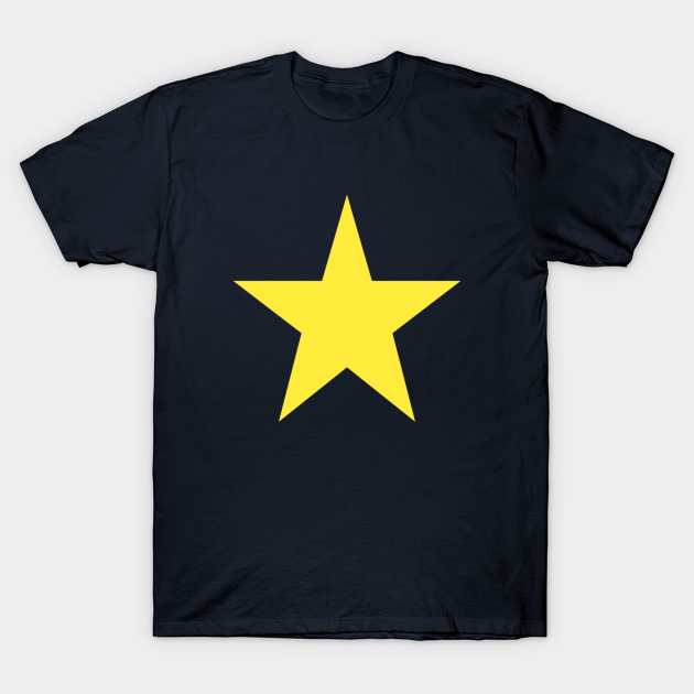 Yellow Star - Stars - T-Shirt