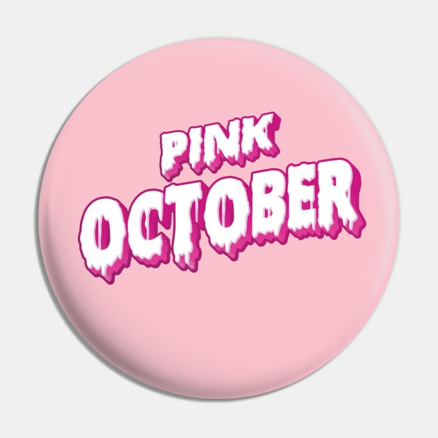 Pink October Pin by Rebrand