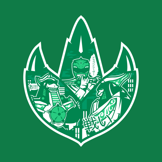 Dragon Power - Power Rangers - T-Shirt