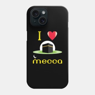 Mecca Kaaba Hajj gift-I love mecca kaaba hajj gift Phone Case