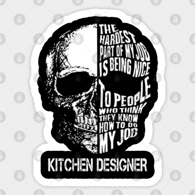 Kitchen Designer T Shirt Custom Graphic Design The Hardest