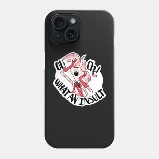 Sarcastic Angel Sticker Phone Case