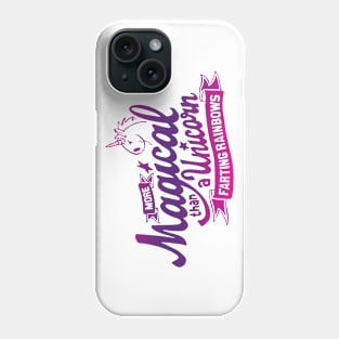 Unicorn Magic - Purple - Pink Phone Case