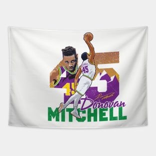 Donovan Mitchell Tee T-shirt Tapestry