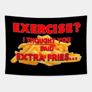 EXTRA FRIES Tapestry