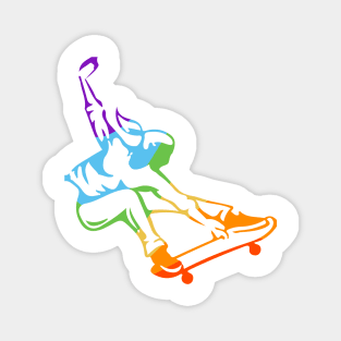 Queer Skater Magnet