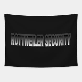 Rottweiler hat design Tapestry