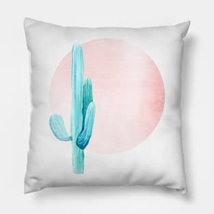 Rose Gold Cactus Sunshine II Pillow