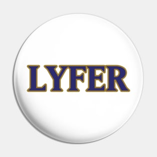 Baltimore Lyfer!!! Pin