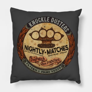 Vintage Fight Club Pillow