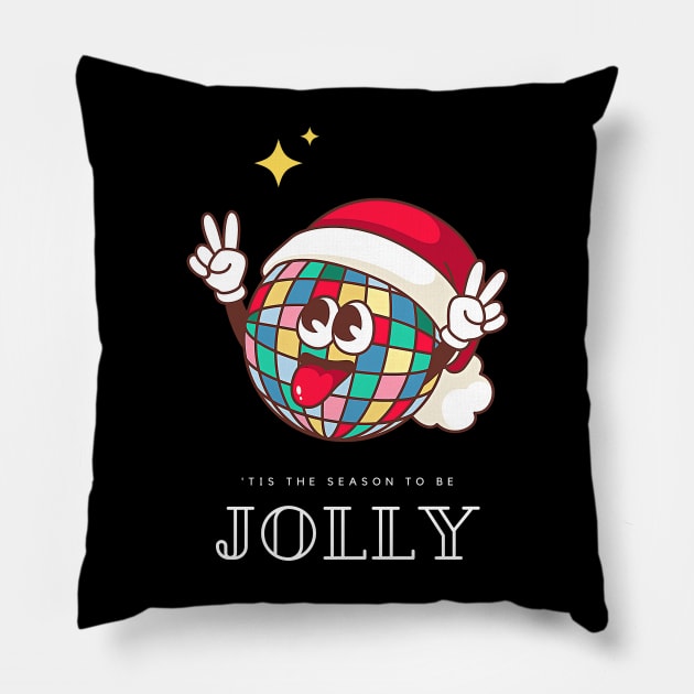 Jolly and bright, tis the season Pillow by PersianFMts