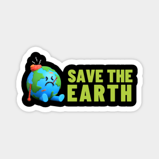 Save The Earth, Save The Planet Magnet