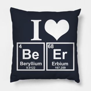 Science loves Beer Pillow