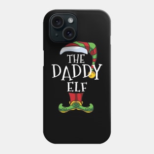 Daddy Elf Family Matching Christmas Holiday Group Gift Pajama Daddy Father Phone Case